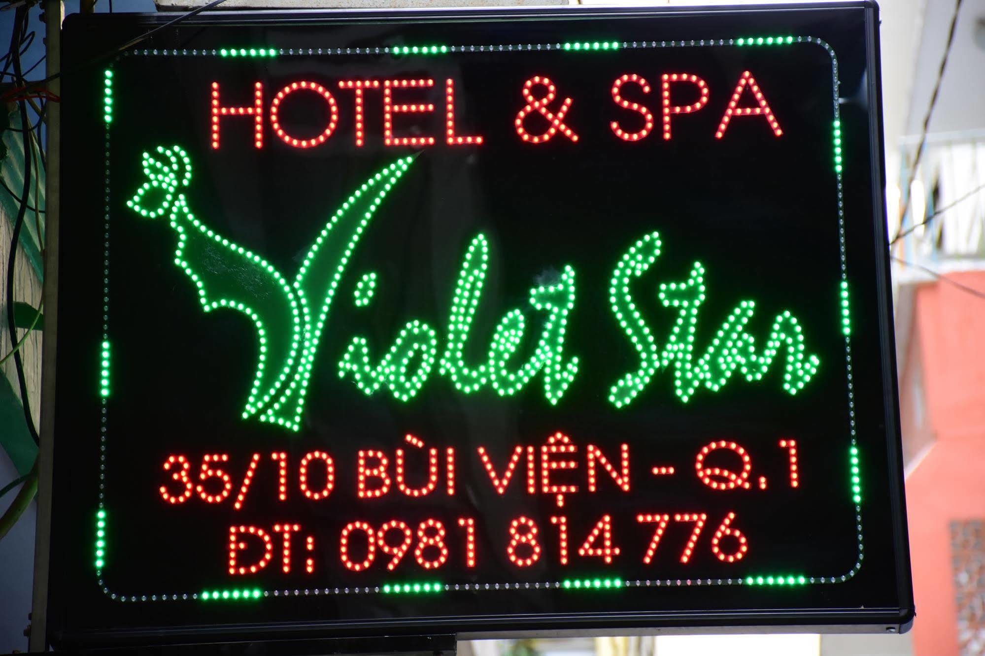 Violet Star Hotel And Spa Cidade de Ho Chi Minh Exterior foto